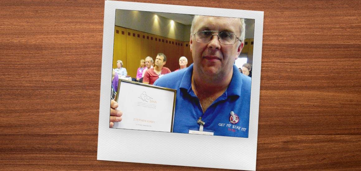 A Great Award For Steve Kirby