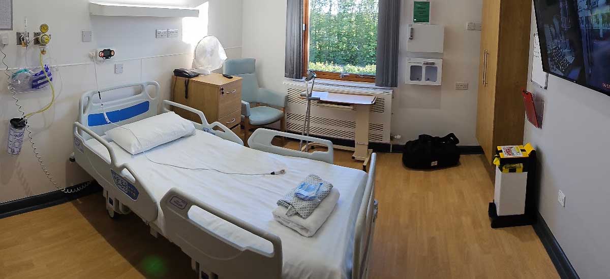 Spire Hospital Room
